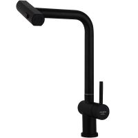 Смеситель для кухни Melodia della vita Perfetto MDV30208bk Черный — фото 1, Смесители для кухни