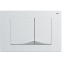 Клавиша смыва Iddis Unifix UNI05MWi77 Белая матовая — фото 1, Кнопки смыва