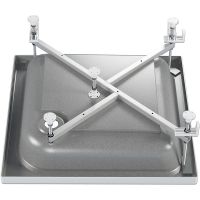 Акриловый поддон для душа Melodia della vita Square 80x80 MTYSQ8080H Белый — фото 8, Акриловые душевые поддоны