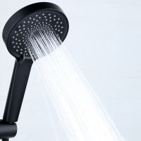 Душевая система Bond Cube B03-9588 Черная матовая — фото 2, Душевые системы