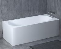 Ванна из искусственного камня Salini Ornella Kit 180х80 102412G Белая глянцевая — фото 10, Ванны из искусственного камня