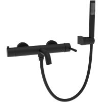 Смеситель для ванны Raiber Graceful RPB-003 Черный матовый — фото 1, Для душа и ванны