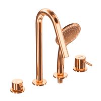 Товар: Смеситель на борт ванны CEZARES LEAF-BVDM4-L-SS - фото 2 Смеситель на борт ванны CEZARES LEAF-BVDM4-L-SS — фото 2, Смесители на борт ванны