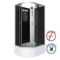 Товар: Душевая кабина Niagara Classic NG-2510-14RBKT (120х80х210) высокий поддон(40см),стекло тонированное, - фото 2 Душевая кабина Niagara Classic NG-2510-14RBKT (120х80х210) высокий поддон(40см),стекло тонированное, — фото 2, Душевые кабины