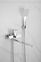 Смеситель для ванны Belz B613 B22613 универсальный Хром — фото 3, Для душа и ванны