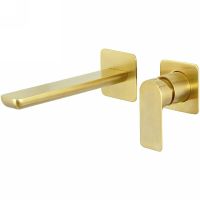 Смеситель для раковины Remer Infinity I15PBG Золото матовое — фото 1, Смесители для раковины