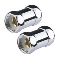 Товар: Прямое соединение для полотенцесушителя Point PN00001 1"х1" г/г, хром (пара) - фото 1 Прямое соединение для полотенцесушителя Point PN00001 1"х1" г/г, хром (пара) — фото 1, Комплектующие для полотенцесушителей