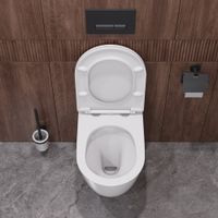 Товар: Унитаз подвесной безободковый с сиденьем CEZARES RELAX CZR-3806-53-TH-TOR/SC - фото 15 Унитаз подвесной безободковый с сиденьем CEZARES RELAX CZR-3806-53-TH-TOR/SC — фото 15, Подвесные унитазы