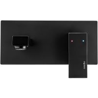 Товар: Смеситель для раковины Swedbe Platta 5501B Черный матовый - фото 5 Смеситель для раковины Swedbe Platta 5501B Черный матовый — фото 5, Смесители для раковины