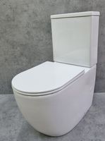 Унитаз компакт CeramaLux TR2176-1 с бачком и сиденьем Микролифт — фото 13, Унитазы