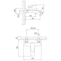 Товар: Смеситель для ванны Iddis Esper ESPSB00i02WA Хром глянцевый - фото 2 Смеситель для ванны Iddis Esper ESPSB00i02WA Хром глянцевый — фото 2, Для душа и ванны