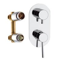 Смеситель для ванны Remer Minimal Хром арт-N937 — фото 1, Смеситель для душа