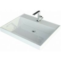 Раковина Maretti Sofia 60 SF13SM58-844 на стиральную машину Белая — фото 1, Раковины на стиральную машину