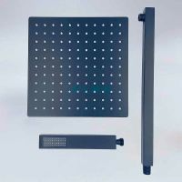 Душевая система ALMAes Teivaz TVZ-1805 Черная матовая — фото 3, Встраиваемые душевые комплекты