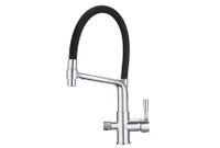 Granula-0075, ХРОМ СМЕСИТЕЛЬ КУХОННЫЙ — фото 1, Смесители для кухни