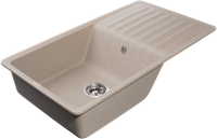 Товар: GRANFEST Мойка QUARZ 73 1-чаша+крыло 860*480мм песочный арт.GF-ZW- - фото 2 GRANFEST Мойка QUARZ 73 1-чаша+крыло 860*480мм песочный арт.GF-ZW- — фото 2, Кухонные мойки