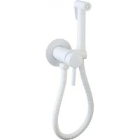 Гигиенический душ со смесителем CeramaLux KRS/005 Белый матовый — фото 1, Гигиенические души