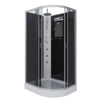 Душевая кабина Niagara Classic NG-3512-14LBKTG (120х80х210) низкий поддон(13см),стекло тонированное, — фото 1, Душевые кабины