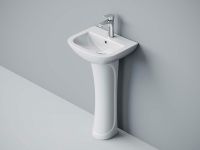 Товар: Раковина Laguraty 44 3210 F детская Белая - фото 3 Раковина Laguraty 44 3210 F детская Белая — фото 3, Раковины подвесные