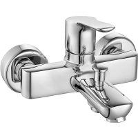 Смеситель для ванны E.C.A. Luna 102102450EX Хром — фото 1, Смеситель для ванны