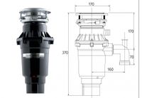 Измельчитель пищевых отходов бытовой BoneCrusher 810 /Slim line — фото 1, Измельчители пищевых отходов
