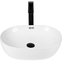 Раковина-чаша Bond Oval 49 S65-490 Белый глянец — фото 2, Раковины