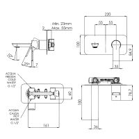 Смеситель для раковины Remer Energy EY15 Хром — фото 2, Смесители для раковины