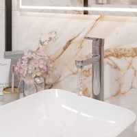 Смеситель для раковины Laparet Legna Plus N3014402LPT Хром — фото 2, Смесители для раковины