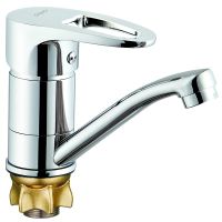 Смеситель для раковины G-Lauf 4T4-B180 Хром — фото 1, Смесители для раковины