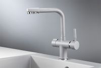 Granula-2088, АЛЮМИНИУМ, СМЕСИТЕЛЬ КУХОННЫЙ — фото 1, Смесители для кухни