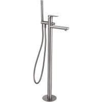 Смеситель для ванны Remer Infinity I08NP Никель брашированный — фото 1, Для душа и ванны