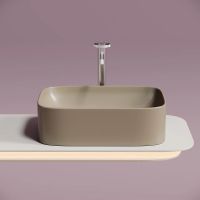 Раковина-чаша Ceramicanova Element 51 CN6052MC Капучино матовая — фото 13, Раковины накладные