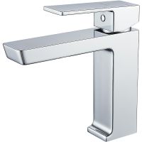 Смеситель для раковины Rose R18 R1801-1 Хром — фото 1, Смесители для раковины