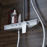 Душевая система Iddis Shelfy SHESB3Bi06 Хром — фото 4, Душевые системы