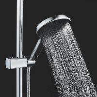 Товар: Душевая система Rose R39 R3936 Хром - фото 8 Душевая система Rose R39 R3936 Хром — фото 8, Душевые системы