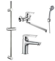 Набор смесителей Belgrade SET BD 3 в 1 long, арт. BD3IN1long — фото 1, Для душа и ванны