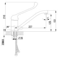 Смеситель для кухни Lemark Project LM4604C Хром — фото 2, Смесители для кухни