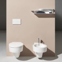 Товар: Унитаз Laufen Val 8.2028.1.400.000.1 подвесной без сиденья - фото 2 Унитаз Laufen Val 8.2028.1.400.000.1 подвесной без сиденья — фото 2, Подвесные унитазы