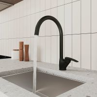 Смеситель для кухни Milardo Rora RORBL0JM05 Черный матовый — фото 2, Смесители для кухни