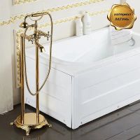 Смеситель для ванны Boch Mann Vico G BM9653 Золото — фото 5, Смесители напольные