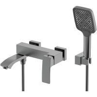 Смеситель для ванны Raglo R01.30.09 Графит матовый — фото 1, Смеситель для ванны