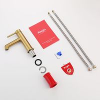 Смеситель для раковины Raglo R20.10.03 Золото матовое — фото 6, Смесители для раковины