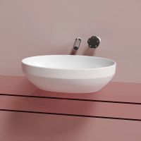 Раковина-чаша Ceramicanova Element 50 CN6056MW Белая матовая — фото 3, Раковины накладные