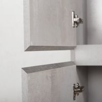 Шкаф подвесной CEZARES MOLVENO-1600-2A-SC-BET — фото 6, Пеналы для ванной комнаты