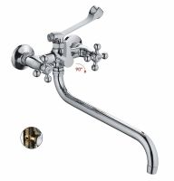 Товар: Смеситель для ванны Haiba HB2619-3 универсальный Хром - фото 3 Смеситель для ванны Haiba HB2619-3 универсальный Хром — фото 3, Смеситель для ванны