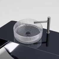 Раковина-чаша Ceramicanova Cristal 36 CN6062 Прозрачная — фото 17, Раковины накладные