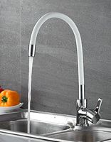 Товар: Смеситель для кухни Ledeme Rainbow 4898-3L Хром Белый - фото 8 Смеситель для кухни Ledeme Rainbow 4898-3L Хром Белый — фото 8, Смесители для кухни