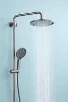 Душевая система Raglo R03.24.09 Графит матовый — фото 30, Душевые стойки