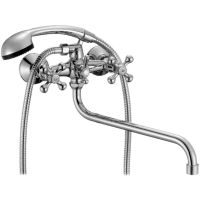 Смеситель для ванны D-Lin D140810 универсальный Хром — фото 1, Смеситель для ванны