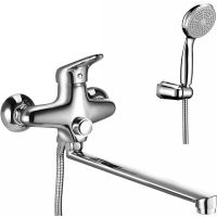 Смеситель для ванны Lemark Luna LM4157C универсальный Хром — фото 1, Для душа и ванны